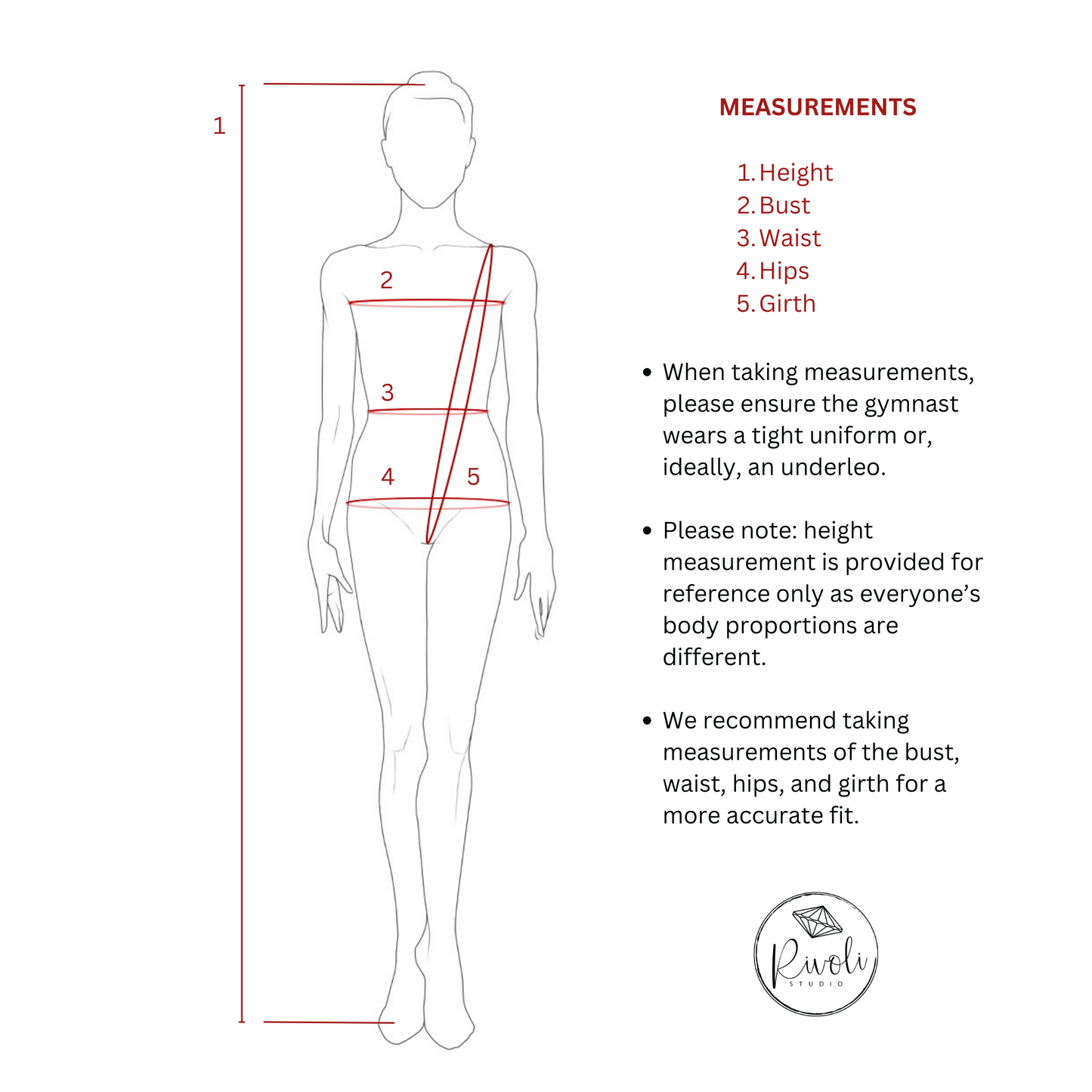 Taka-Taka Rhythmic Gymnastics Leotards